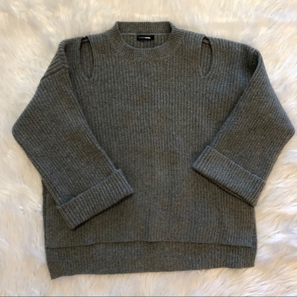 🌺 Fashion Nova Sweater Womens Gray - Picture 3 of 8